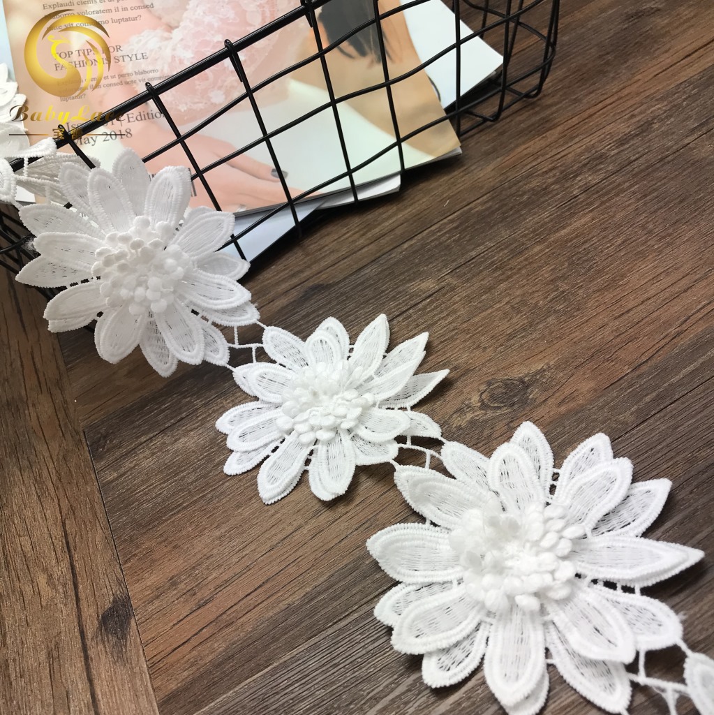 花边/蕾丝花边/烫钻领花/流苏/花边球细节图