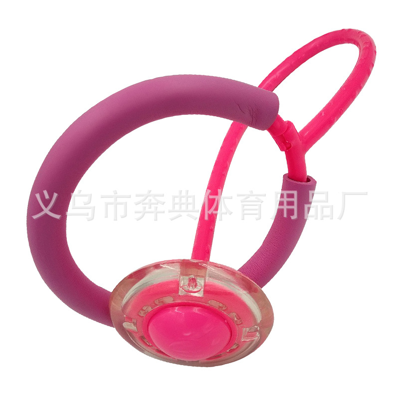 qq Glitter dance children's jumping ball Glitter dance ball fitness jumping ball children's fitness light toy Specification drawing
