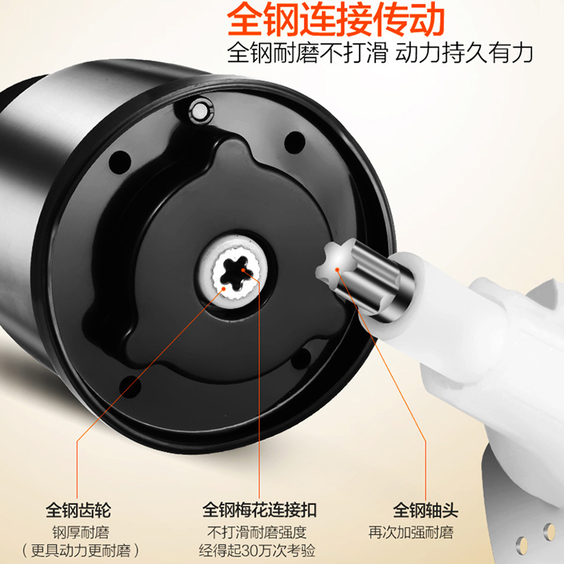 110V 220V meat grinder, household electric stainless steel minced vegetable, cooking and stirring, garlic puree mixer details Picture