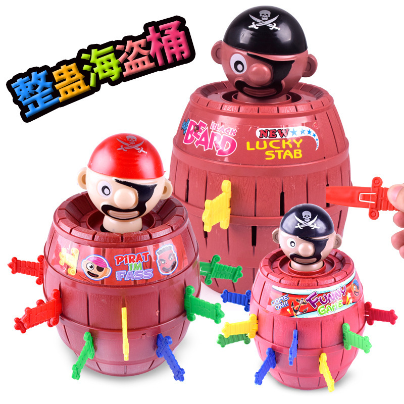 The prank pirate bucket, novel and unique prank toys, children's educational toys, and tabletop interactive toys are selling well in wholesale Application Scenario