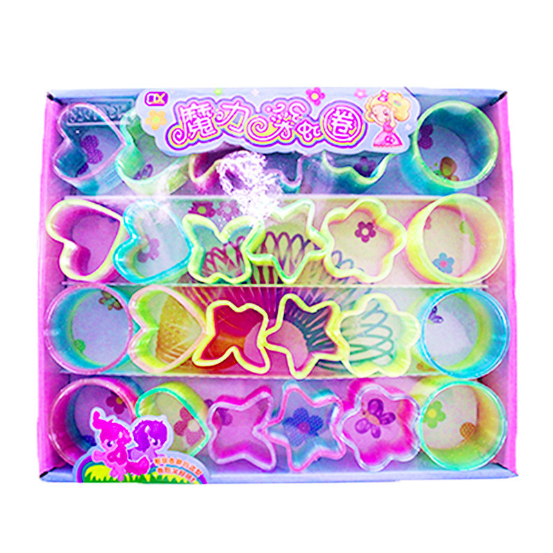 Small Magic Rainbow Ring 5Cm Upgraded Version Of The New Children's Educational Toys On The Ground Selling Source Manufacturers Wholesale Application Scenario