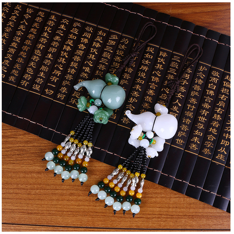 烤鸭烤鸡挂件/烤鸭/八卦镜/汽车八大守护神/电动车挂包细节图