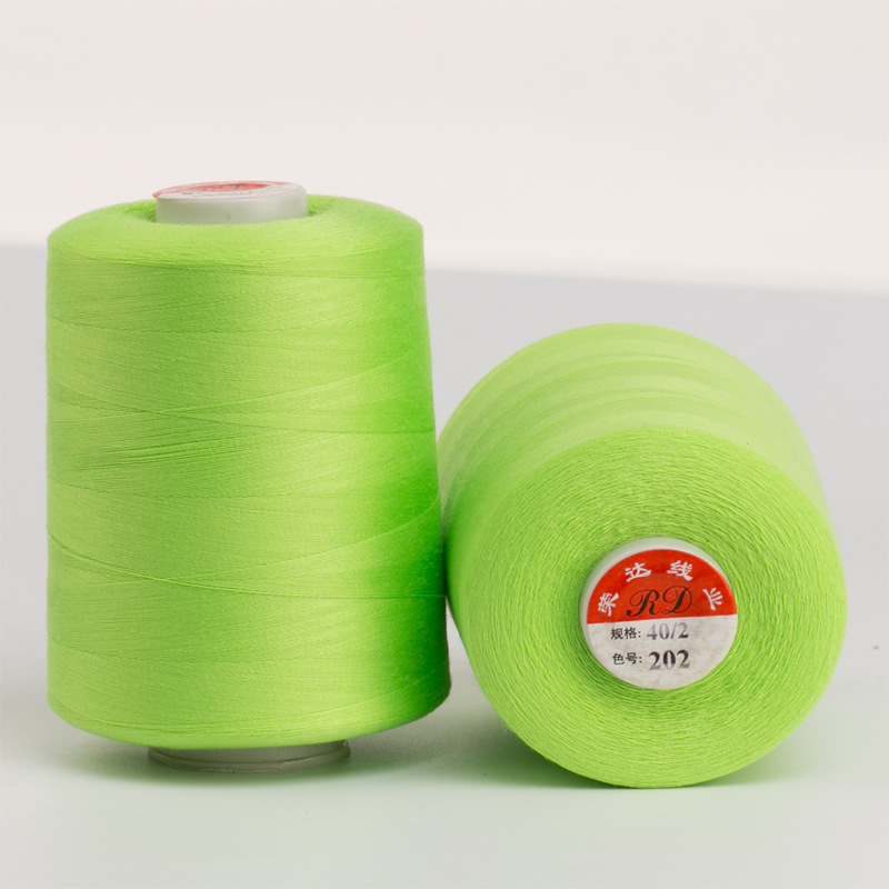 Sewing thread/Manufacturer supplies Rongda 402 garment thread/high-speed polyester quilting thread/overlock thread garment thread wholesale Specification image