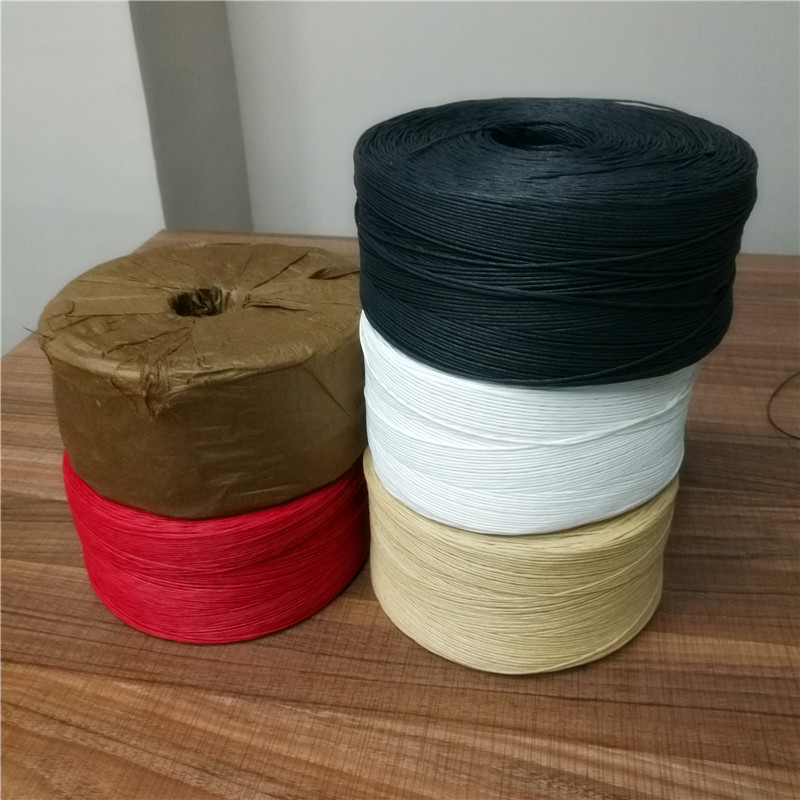 Off-The-Shelf Cowhide Paper Rope 1.5Mm Tag Rope Binding Rope 2Mm Handmade Garden Rope Environmental Protection Can Be Reduced