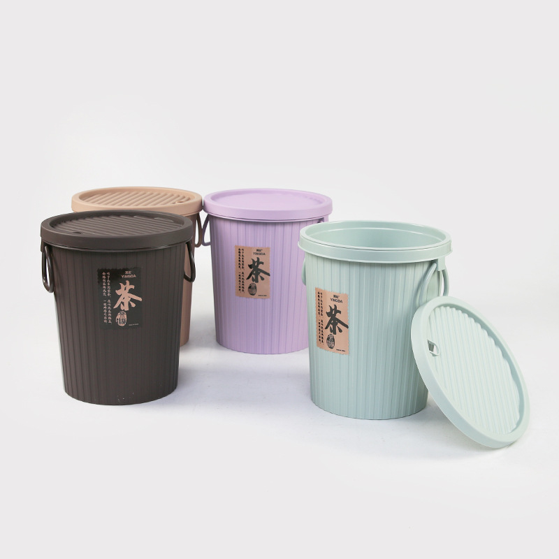 厂家直销 供应圆形茶渣桶 PP材质经久耐用