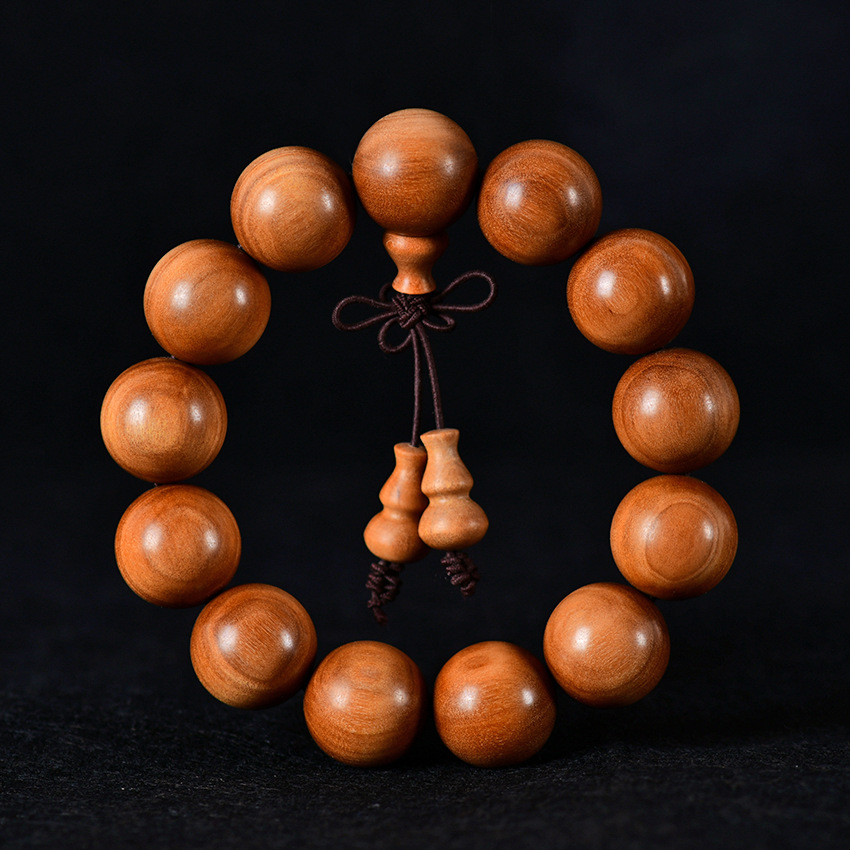 India Laosan Sandalwood 2.0 Immersed Black Meat Buddha Beads Play Bracelet Wholesale Laosan Sandalwood 108 Men And Women Rosary Bracelet Specification drawing