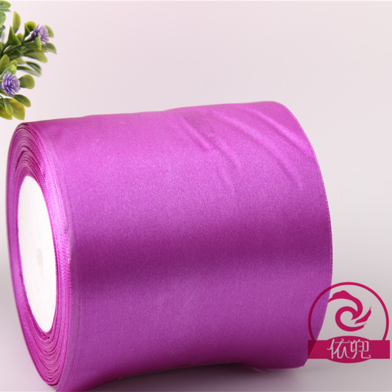 Stock Supply Of 10Cm Color Ding Ribbon Single Side Polyester Ribbon Diy Accessories Clothing Wedding Accessories Application Scenario