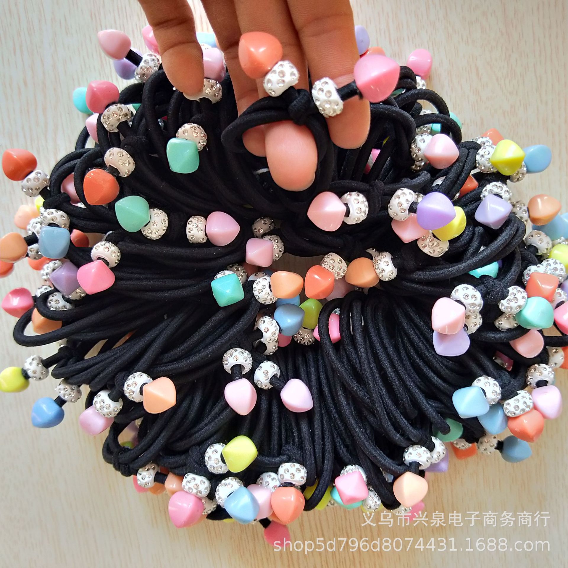 发圈实物图