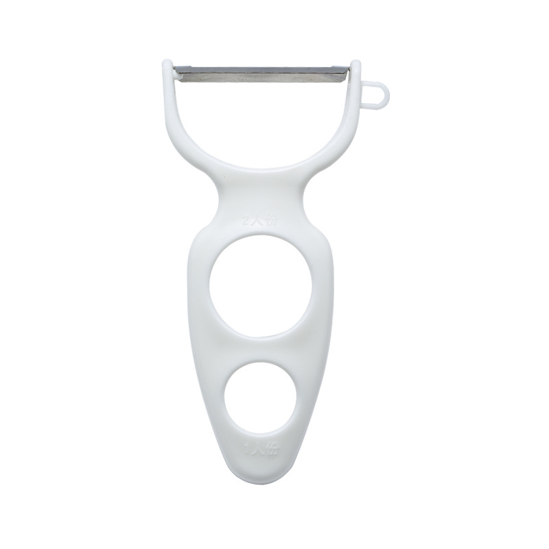 Q5257 Creative Chipper Stainless Steel Scraping Planer Can Measure Pasta Multi-Functional Vegetable Melon And Fruit Peeler Specification drawing