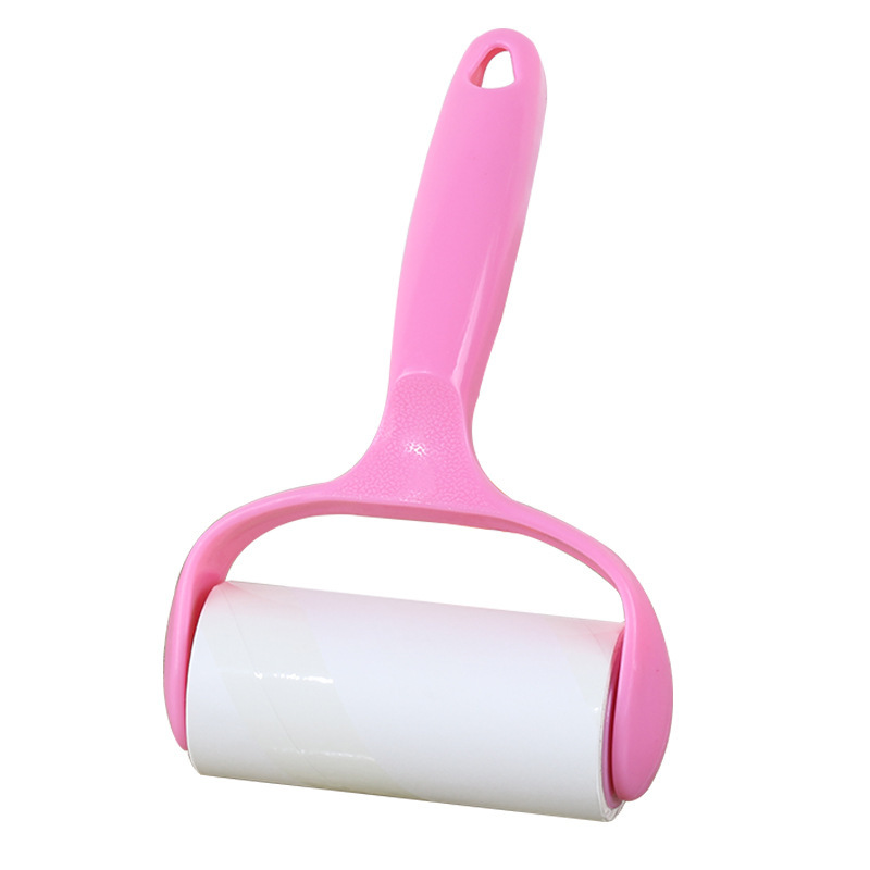 Factory direct can tear sticky roller portable sticky clothing pet sticky hair remover drum dust brush Item Picture