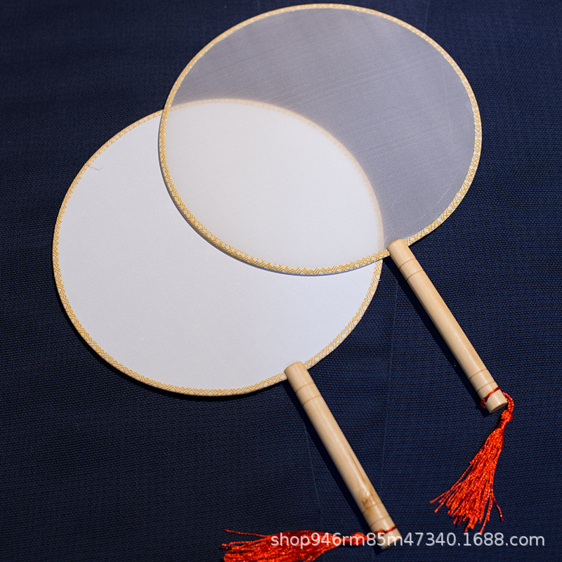 功夫扇/折叠扇/绸质工艺扇/纸扇/礼品扇袋产品图