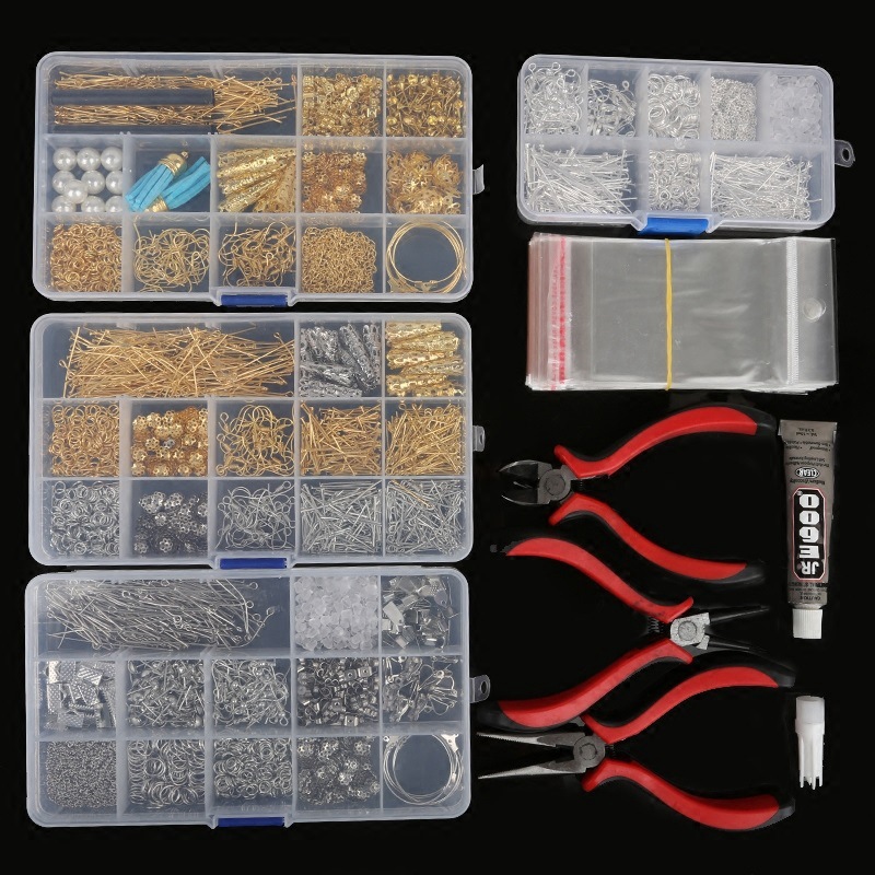 Amazon's best-selling diy handcrafted earrings, ear hooks, accessories, material packs, flower stands, tool sets wholesale details Picture