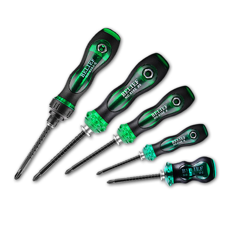 【 Hot Recommendation across the Internet 】 838E Mills Screwdriver with ratchet telescopic dual-purpose, adjustable in a straight cross shape Item Picture