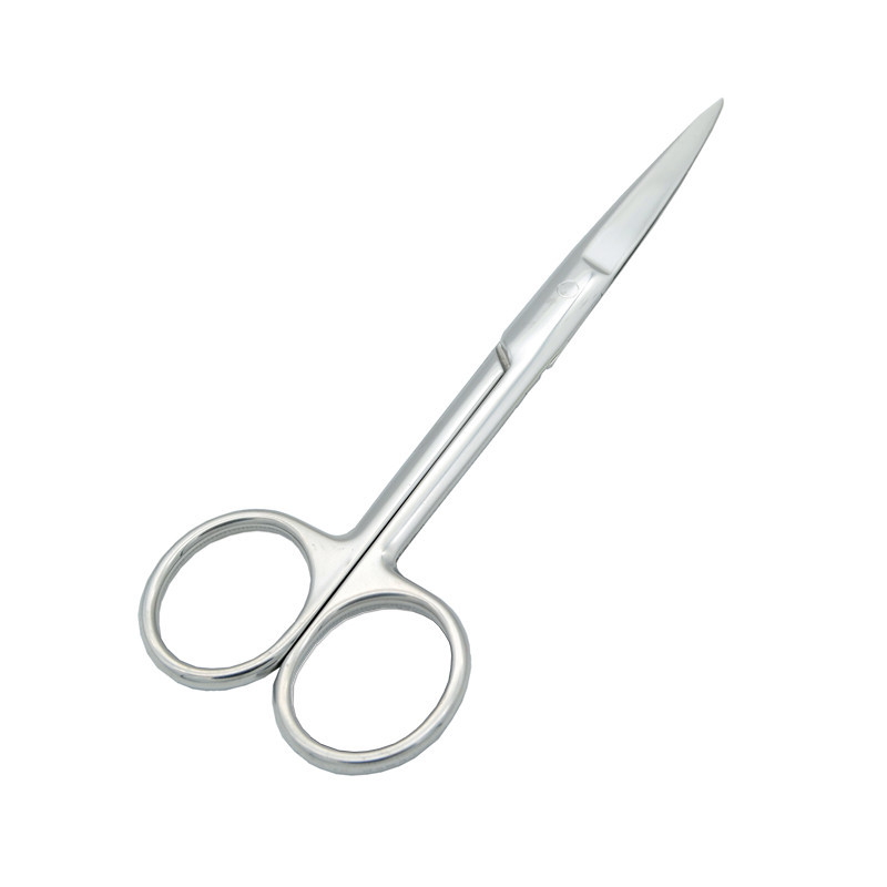 Beauty And Makeup Stainless Steel Scissors 14 16 Cm Large Curved Cut Beauty Household Bandage Cutting Gauze Scissors Non-Medical Item Picture