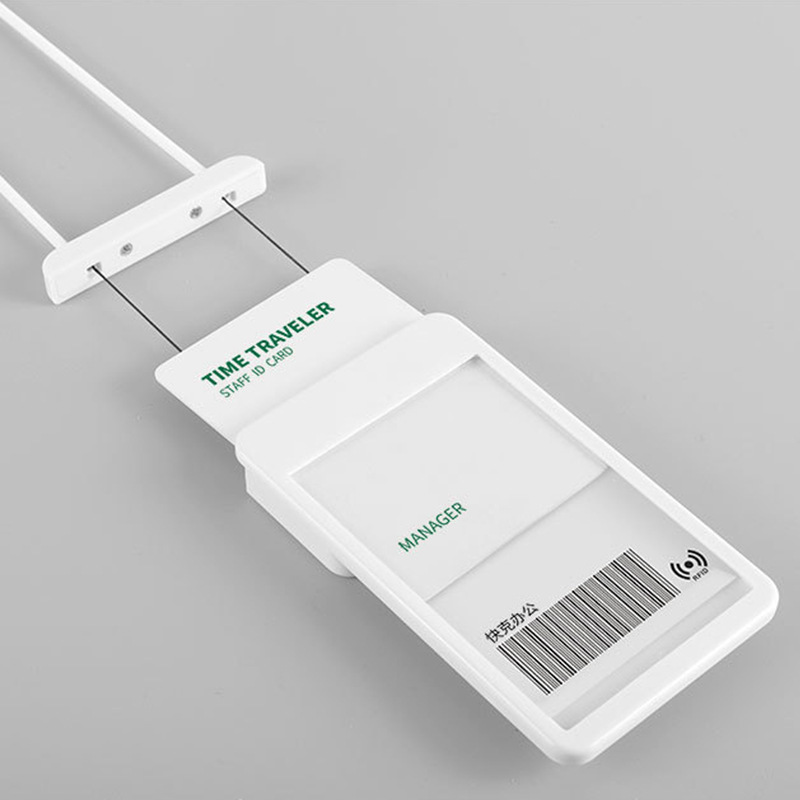 Autumn Rain Creative Work Card Access Control Card Telescopic Easy To Pull Buckle Work Card Student Card Rice Card Wholesale details Picture