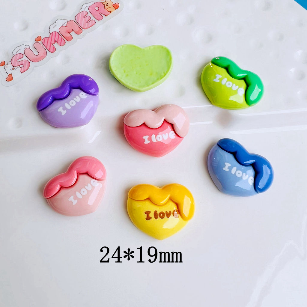 树脂饰品配件批发diy配件手工材料鞋扣帽子奶油胶贴片帽子狗详情38