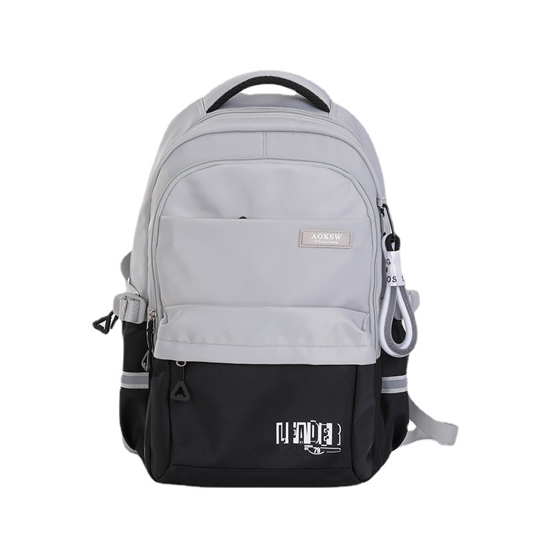 Custom Backpack Fashion Men's And Women's Schoolbags New Outdoor Travel Computer Bag Large Capacity Student Backpack Tide Item Picture