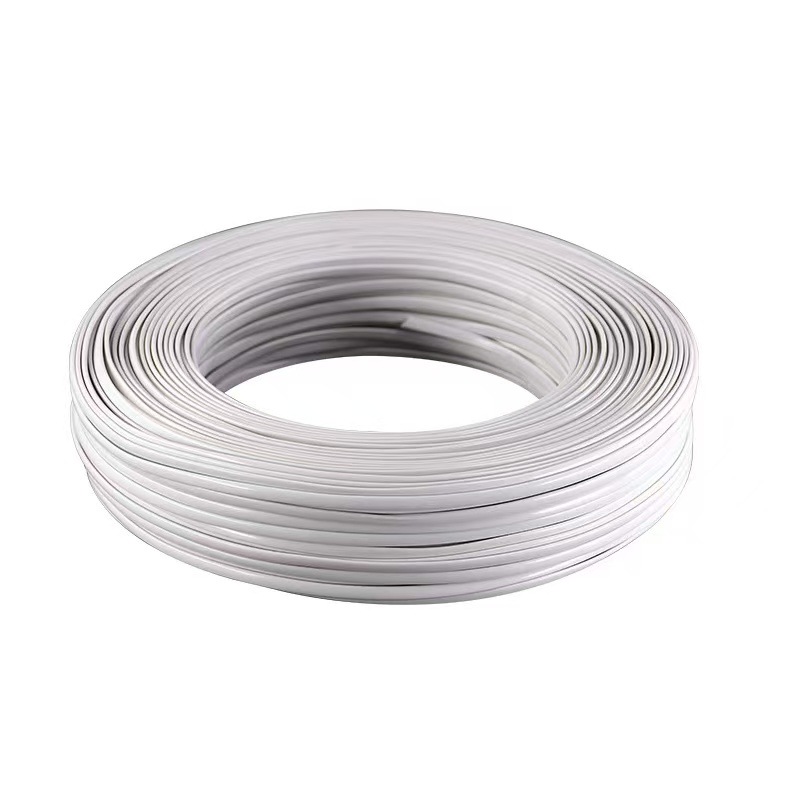 In stock: Flat telephone lines, multi-strand pure copper 4-core wire, 28AWG flat wire, 4P4C flat wire, telephone flat wire Item Picture