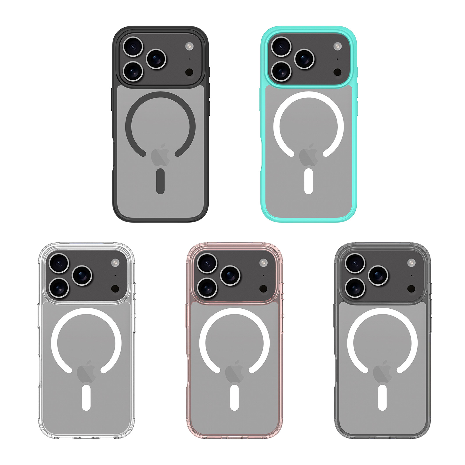 Suitable for Apple 17Promax phone case, magnetic attraction iphone15 plus shockproof 16e full package 14pm transparent case pic 20