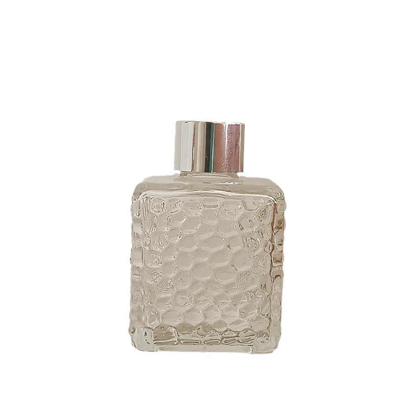 批发现货80ml无火藤条玻璃香薰瓶室内水立方摆件挥发瓶香薰分装瓶详情图5