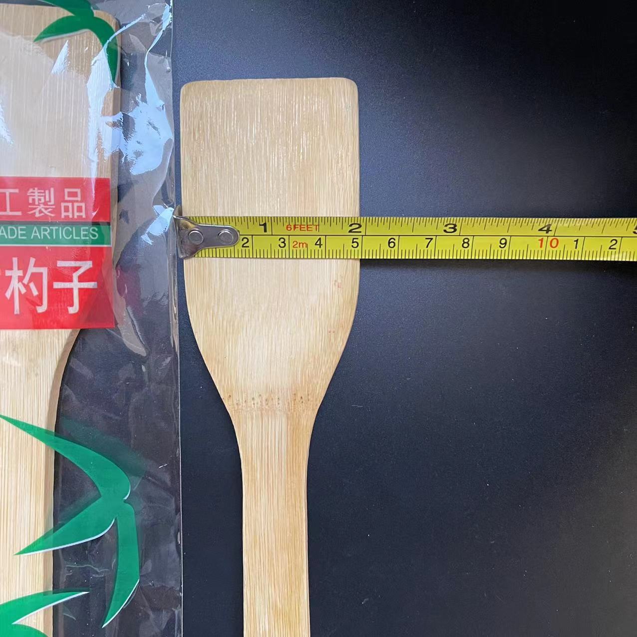 【 Zone 2-5 】 No. 2 Bamboo Spatula 1000 per piece 1 yuan 2 yuan Bamboo stir-frying spatula, non-stick special stir-frying bamboo spatula, household high-temperature resistant bamboo spatula, bamboo spatula Item Picture