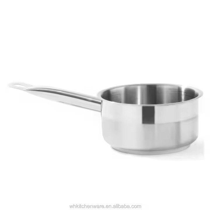 Stainless Steel Coffee Pot With Long Handle Single Bean With Magnetic Water Spoon Ladle Milk Pot With Graduated Outlet Special Stockpot details Picture