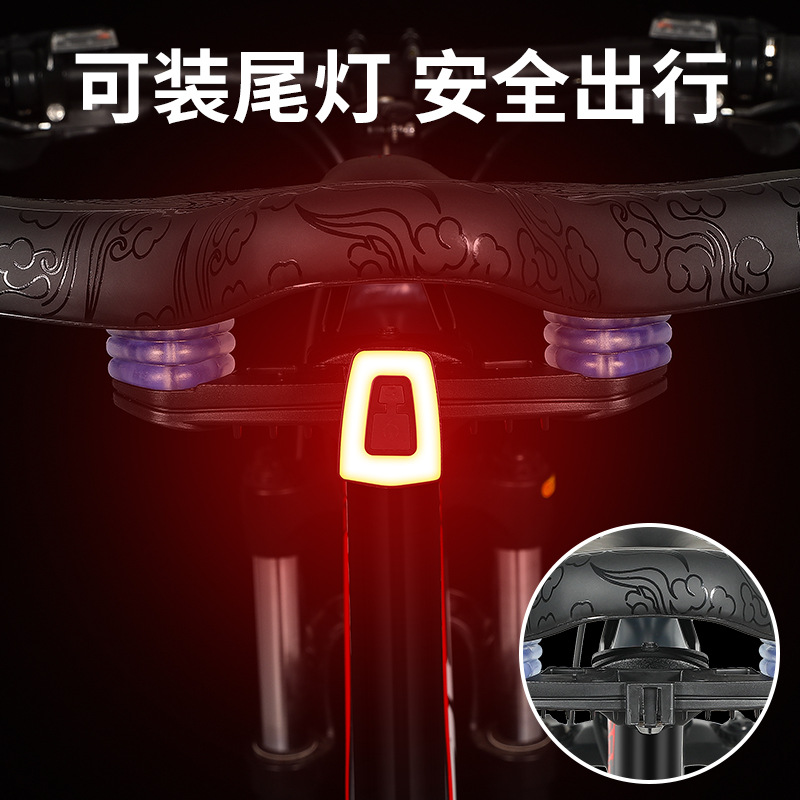 West rider bicycle cushion night riding warning taillight seat cushion large hollow saddle seat riding equipment details Picture