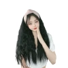 Lazy person's hair band, wig, one-piece seamless, half-head cover style long curls, shaking sound, sweet wool curls long hair direct sales Item Picture