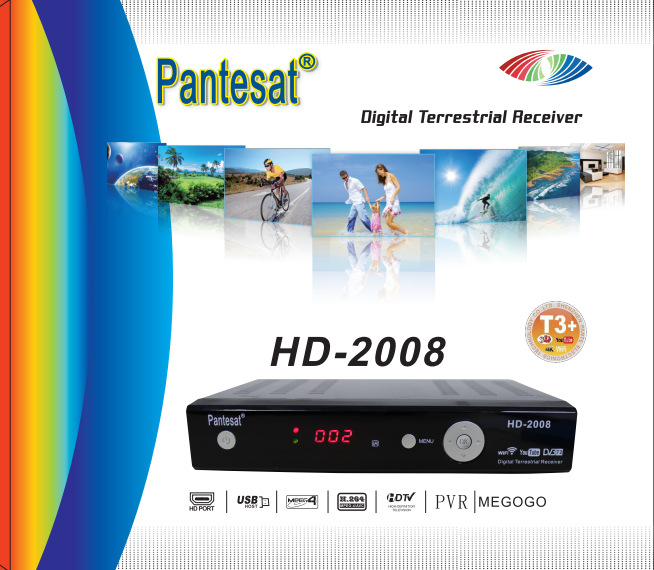 Cross-border in-stock Vietnamese dvbt2, Indonesian DVB T2 pantesat, Russian DVB-T2 TV set-top box Specification image
