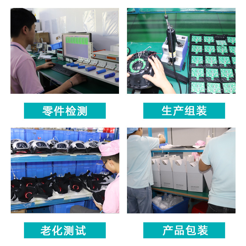 现货定制膝盖按摩器充电热敷振动按摩仪家用护膝理疗膝关节按摩仪细节图