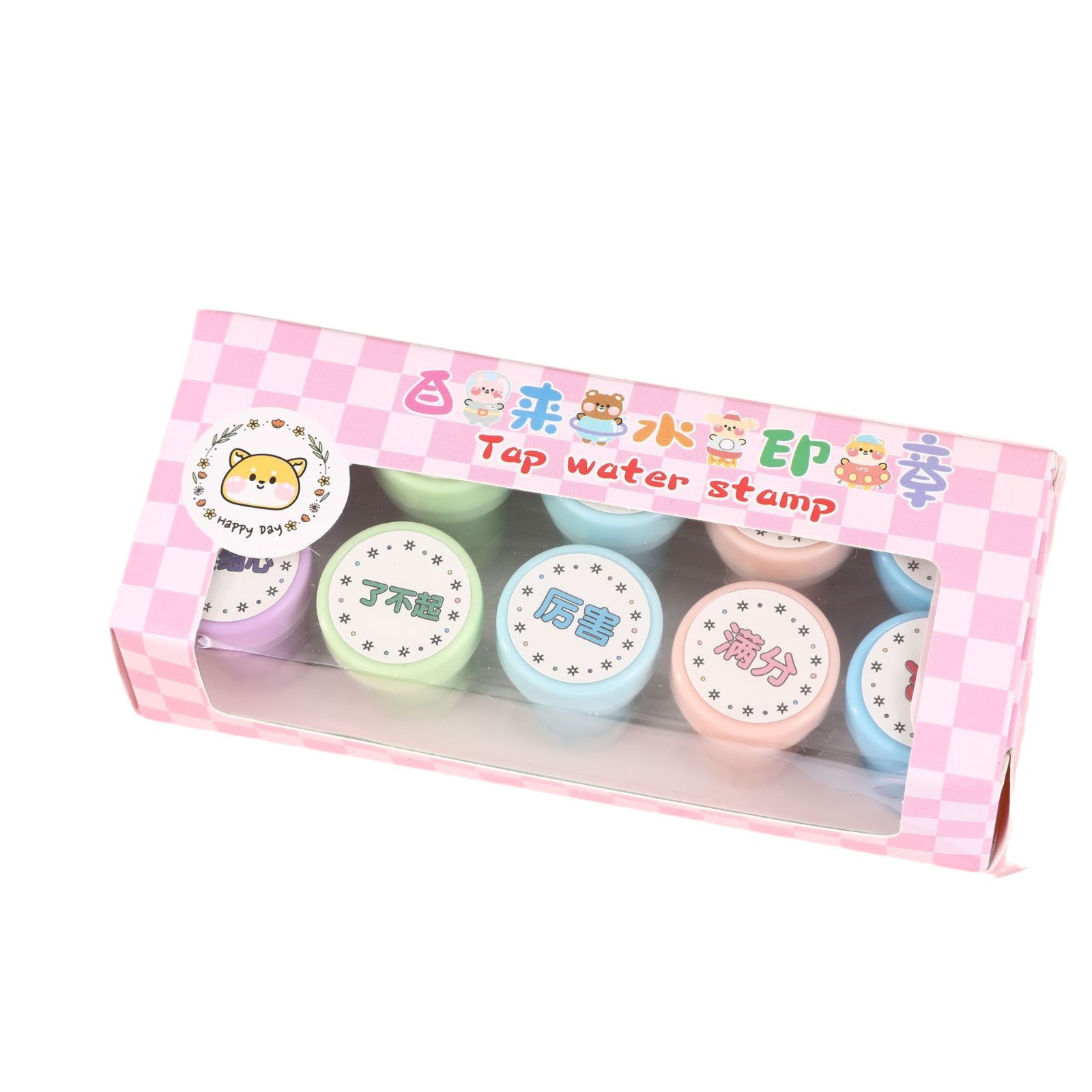 创意/独角鹿/钥匙扣儿童玩具/手账印章/印章白底实物图