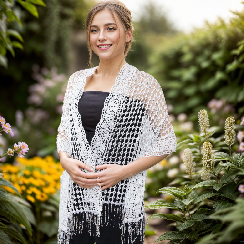 Cross-Border Sales Of Hollow-Out Shawl Fashion Casual Women's Scarf Travel Outside The Holiday