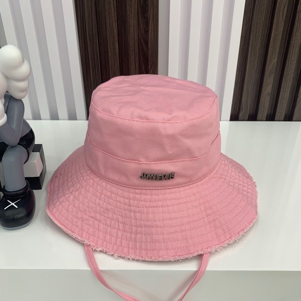 Internet-famous UV protection beach sun letter fisherman hat, summer sun protection and shade hat, basin hat, vacation fringed hanging rope details Picture