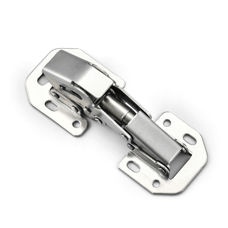 Non punch damping buffer hydraulic hinge wardrobe hinge closet door spring thickened pipe aircraft hinge full figure