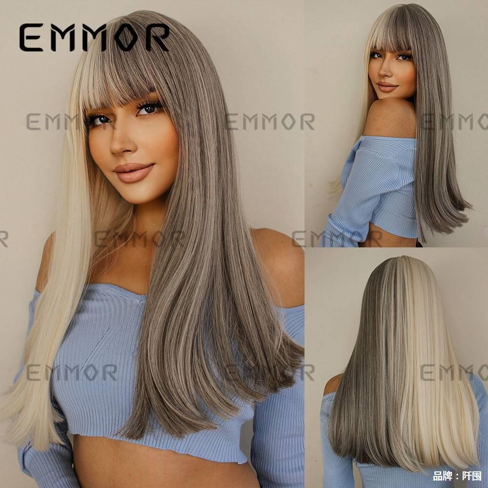 The cross-border fashion wigs with bangs and negative fibers from the source factory are selling well Application Scenario