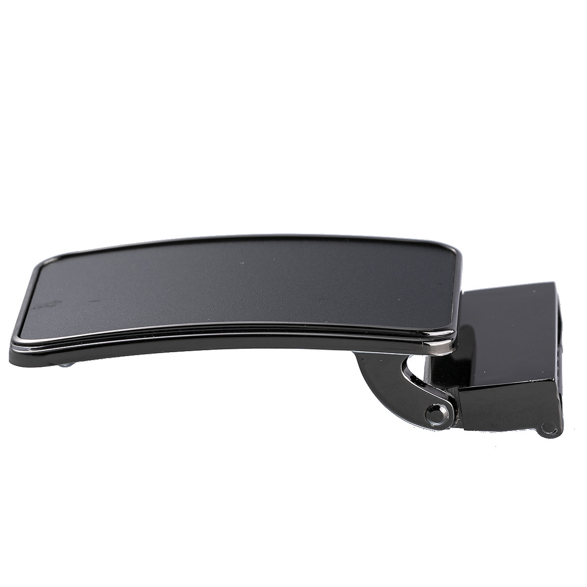 High-End Quality Men's Simple Zinc Alloy Film Plate Buckle With 33Mm Perforated Belt Smooth Belt Buckle Wholesale Item Picture