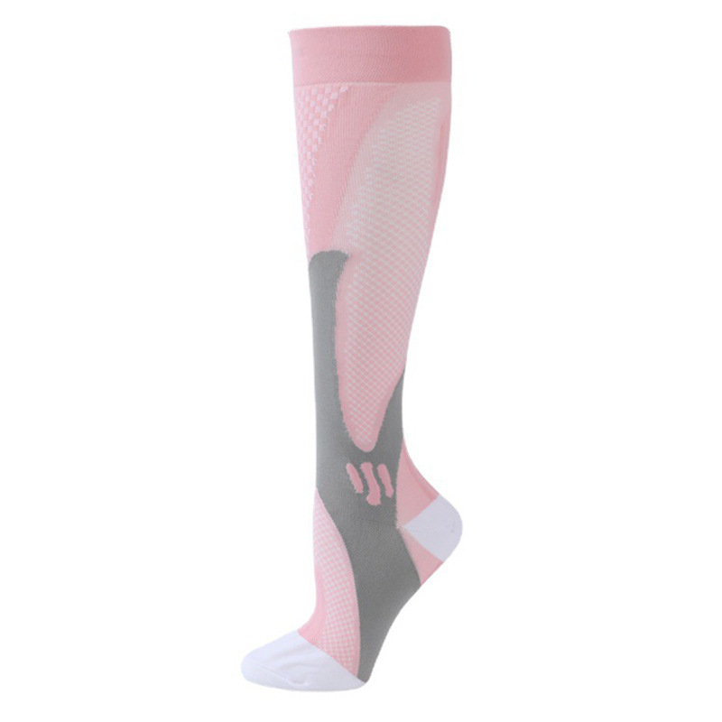T-compression socks, elastic men's sports running calf socks, women's compression yoga pressure socks, skipping rope long stockings Item Picture