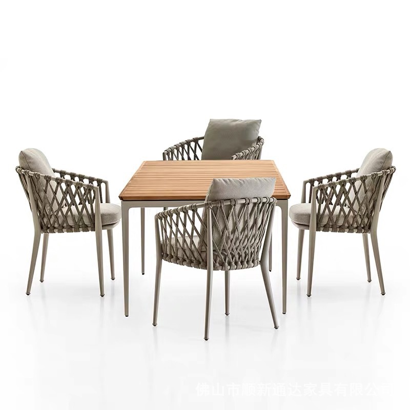 米诺蒂户外家/高端户外拉绳藤编桌椅/其他家具豪装建材庭院产品图