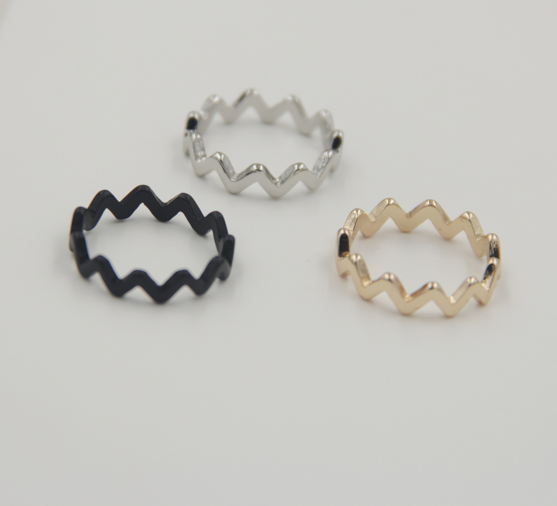 Simple and fashionable joint women's ring and tail ring from Japan and South Korea Item Picture