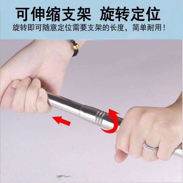 Fish tank telescopic rod Large small fish net tight net net net net net net stainless steel hard handle Application Scenario