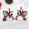 New Christmas style deer antler hairpins, simulated deer ears, berries, pinecones, elk headwear, adult and children duckbill clips Specification image