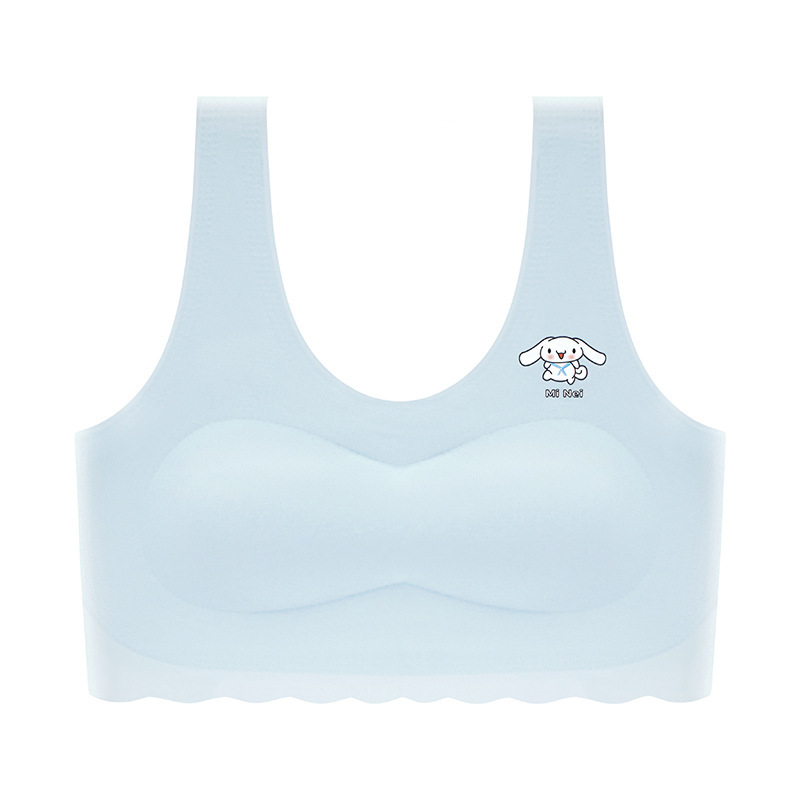 Girls' Bras Full Stage Girls' Underwear Junior High School Students High School Students Adolescent Development Girls' Small Vest Item Picture
