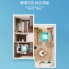 20382 Self-powered wireless remote control switch, battery-free three-on dual-control wall switch panel, no wiring required, can be pasted freely Specification image