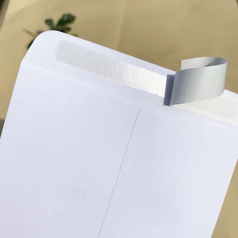 Source Manufacturers Wholesale No. 9 Envelope Bag T-Shirt Packing Paper Bag Can Be Sealed A4 Blank White Large Envelope Application Scenario