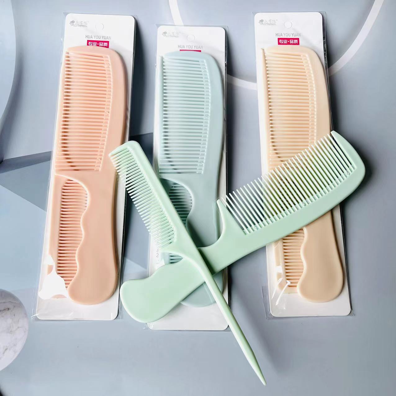 【 Zone 3-11 】192 pairs of combs, 20 yuan per package, 1200 yuan per box. 192 pairs of combs, hair care combs, household women's anti-static close-toothed combs, styling combs, 1 yuan supply details Picture