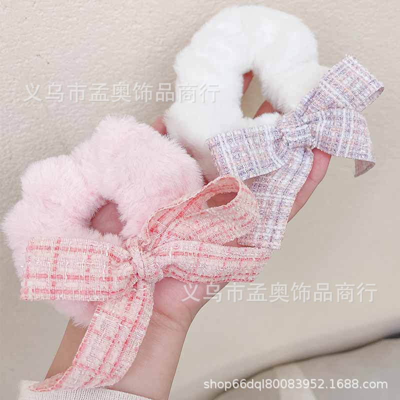 发圈/头绳/大肠圈/皮筋/大肠发圈细节图