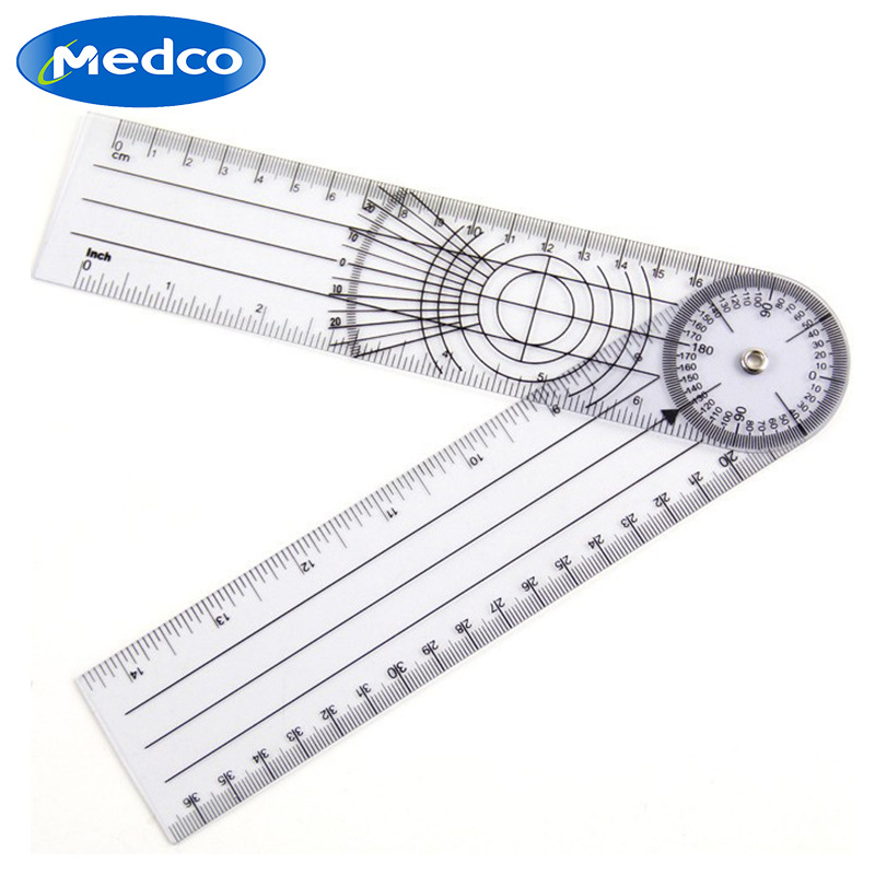 Specialized for foreign trade, medical rulers, orthopedic Angle gauges, orthopedic measuring instruments, spinal Angle measuring instruments, joint rulers, plastic Angle gauges
