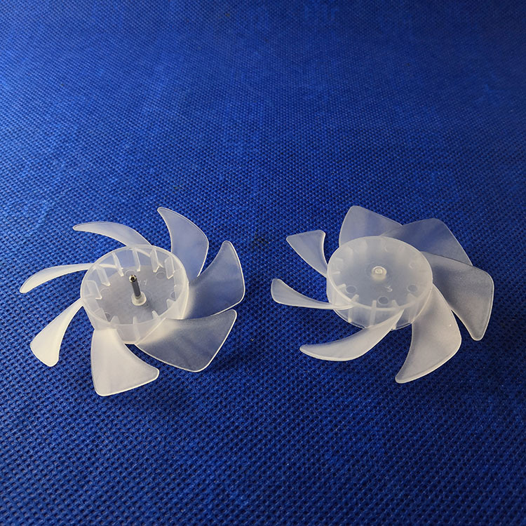 塑料风叶实验 教学用品 纸风扇叶玩具飞机头风叶热风枪叶片直流
