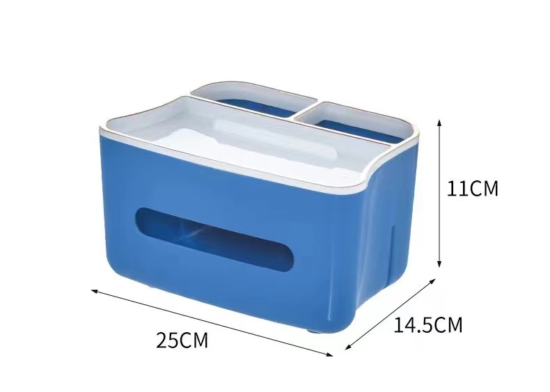 Tissue Box Pumping Tissue Box Office Storage Tissue Box Multi-Functional Bathroom Perforation-Free Tissue Box Pumping Item Picture