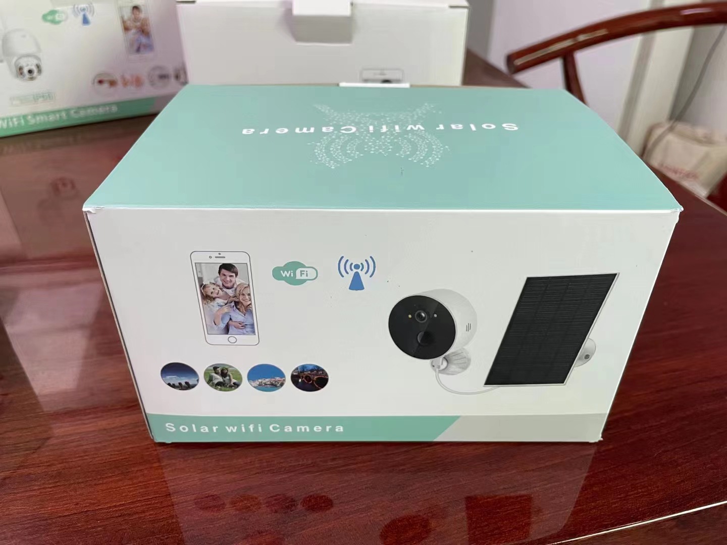 其他 太阳能200万高清icsee无线网络监控摄像机 防火低功耗电池摄像头